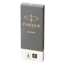 Tintenrollermine PARKER "Quink RB" Metall 116 mm, Schreiblinie 0,5 mm, schwarz