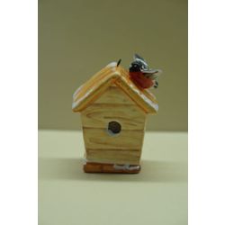 Ярославская майолика / Christmas toy "Birdhouse"