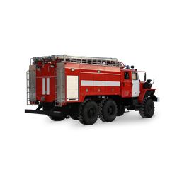 Fire tank truck АЦ 6 40 URAL-5557