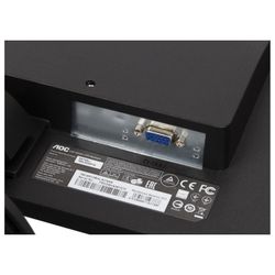 AOC / Monitor E970SWN (/ 01), 18.5 "(47 cm), 1366x768, 16: 9, TN + film, 5 ms, 200 cd, VGA, black