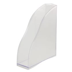 Khay dọc để đựng giấy BRAUBERG "Cosmo" (260х85х315 mm), trong suốt