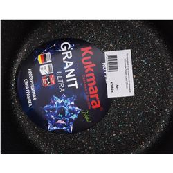 Casserole 8L with glass lid "Granit ultra" (Blue) Kukmara