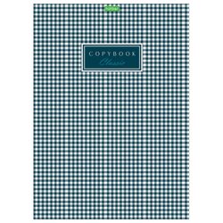 HATBER / Notebook, A4, 80 fogli, "ECO", staffa, gabbia, copertina in cartone, "Classic" / 6 pz.