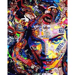 Опт-картина / Pittura con numeri 40x50 Ragazza brillante
