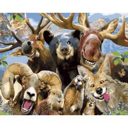 Опт-картина / Painting by numbers 40x50 GX 31398 Merry company