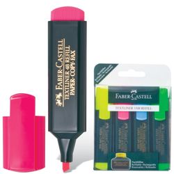 A set of highlighters FABER-CASTELL 4 PCs., ASSORTED, "1548", line 1-5 mm