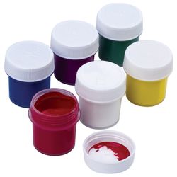GAMMA / Gouache "Bee" 6 colors of 20 ml, without brush, cardboard package