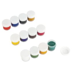 BEAM / Gouache "Zoo" 12 colors, 15 ml each, without brush, cardboard package