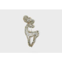 Lace brooch "Bride of the deer"
