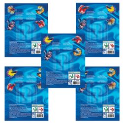 BRAUBERG / Carnet 12 pièces, Cage, couverture cartonnée, MAGIC FISH / 20 pcs.