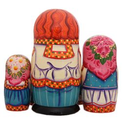 Matruşka yazarın "Rus hikayeleri" 5 bebek
