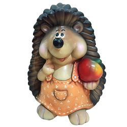 Ремеко / Figura decorativa "Riccio con una mela" Н38