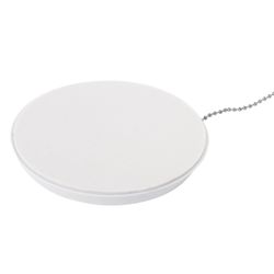BRAUBERG / Tischkugelschreiber "Stand-Pen White2", BLAU, Kette, 10 Stück