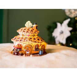 House 'Ginger Pie', light, 17.2x18x14.7 cm, batteries, LEMAX