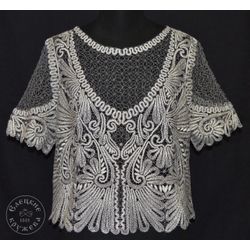 Елецкие кружева / Yelets lace / Women's lace blouse