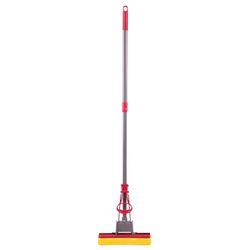ЛАЙМА / Self-wringing mop, roller wringing, PVA attachment 27 cm, telescopic handle 70-125 cm