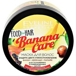 Banana care - hair mask: color protection and restoration of the series food for hair, cream, 500 ml
