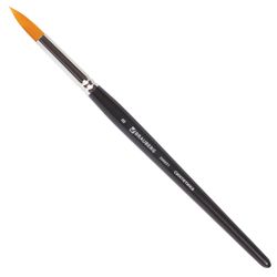 Brush art is a professional ART BRAUBERG "CLASSIC", synthetic hard, round, No. 8, short handle