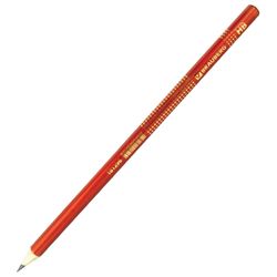 Pencil my BRAUBERG, 1 piece, "Orient", HB, Bareback, case orange, sharpened