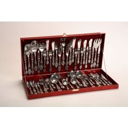 Павловский завод / Pavlovsk plant / Cutlery set "Troika", 90 items