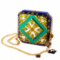 Золотая Хохлома / Square bag