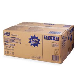 TORK / Paper towels System H3 Advanced 2-ply white, 250 pcs., 25x23, ZZ (V), set of 15 pcs.