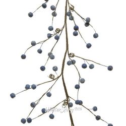 Kaemingk / Decorative garland Blueberry Night 110 cm