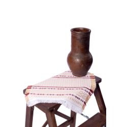 Тканые узоры / Home-made napkin "Wheat" in folk style, 30x29
