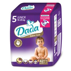 DADA / EXTRA CARE JUNIOR baby diapers (pack of 42 pcs.), 15-25 kg, No. 5