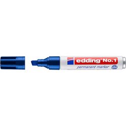 EDDING / Edding / Marker permanent, refillable, beveled nib, 1-5 mm Blue