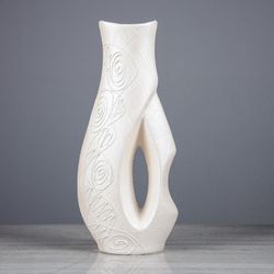 Керамика ручной работы / Table vase "Greta" 39 cm