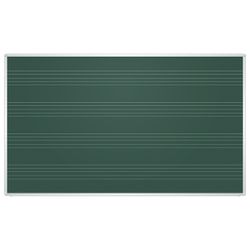 The chalk Board magnetic (85x100 cm), green, UNDER the NOTES, aluminum frame, EDUCATION "2x3" (Poland)