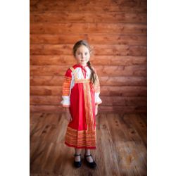 Русский народный костюм  / Sundress "Daria", 52-54