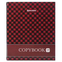 BRAUBERG / Notebook on rings A5 (175x215 mm), 120 sh., Cardboard cover, cage, glossy lamination, "Scotch" / 2 pcs.