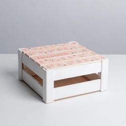 Дарите Счастье / Wooden box "Gift"