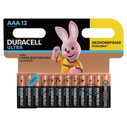 DURACELL / Ultra Power AAA batteries (LR03, 24A) alkaline little fingers, KIT 12 pcs. in blister