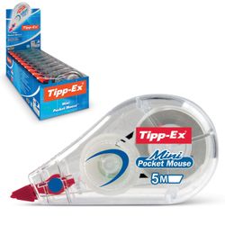 Correction tape BIC "Tipp-ex Mini Pocket Mouse", 5 mm x 5 m