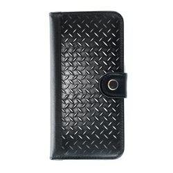Clutch button mini combo "Metal print" black