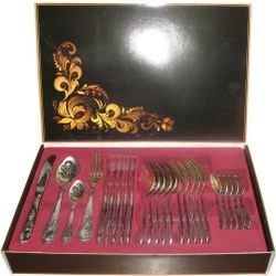 Павловский завод / Pavlovsk plant / Cutlery set "Governor", 24 items