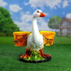Хорошие сувениры / Figured planter "Goose" 30x34x40 cm