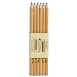 ब्लैक लेड पेंसिल KRASIN, 1 pc।, "कन्स्ट्रक्टर", 2B, बिना रबर बैंड के, 177 मिमी, नुकीला