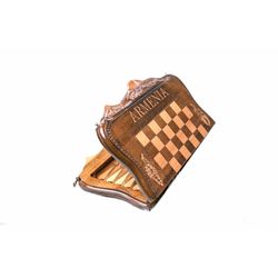 GamesDealer / Ajedrez + backgammon tallado "Ararat" 40, Ohanyan