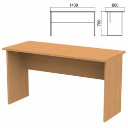 Table written "Argo," 1400 x600 x760 mm, pear aroso