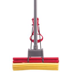 ЛАЙМА / Self-wringing mop, roller double wringing, 27 cm PVA nozzle, 125 cm telescopic handle