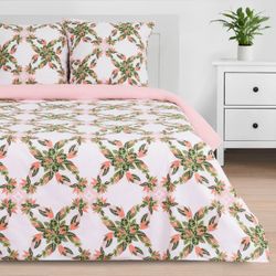 Этель / Bed linen euro Liana 200 * 217 cm, 220 * 240 cm, 70 * 70 cm -2 pieces