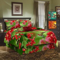 ВладЛен / Vlad Len / Bed linen from coarse calico "Summer", 150 cm
