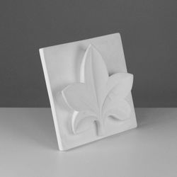 Мастерская Экорше / Plaster figure "Five-leafed ornament"