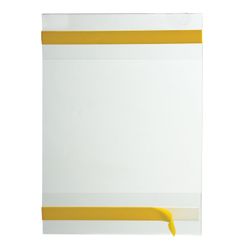 Pochettes d'information autocollantes PS-T, A6, verticales, SET 10 pcs., PET, 0,3 mm d'épaisseur
