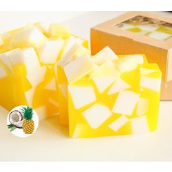 Milotto / Soap "Pineapple-Coconut" bar 1 kg