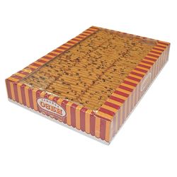 OZBI FAMILY / Lingering biscuits with raisins, apple and cinnamon, 1.8 kg, by weight, corrugated box